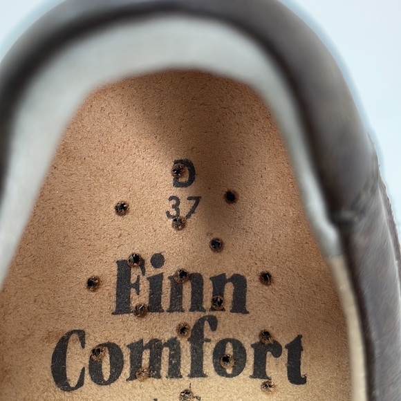 Finn Comfort Loafer Shoes Brown Suede Size 37 US 6.5 to 7 - Picture 11 of 13